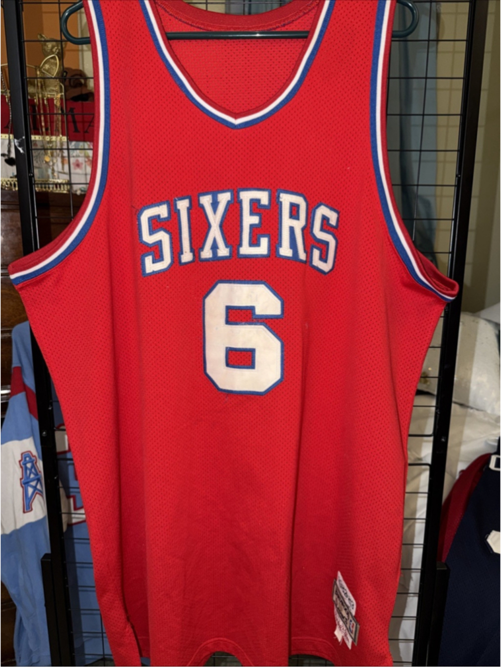 Vintage Mitchell & Ness Julius Erving Dr J Sixers Jersey 1982-83